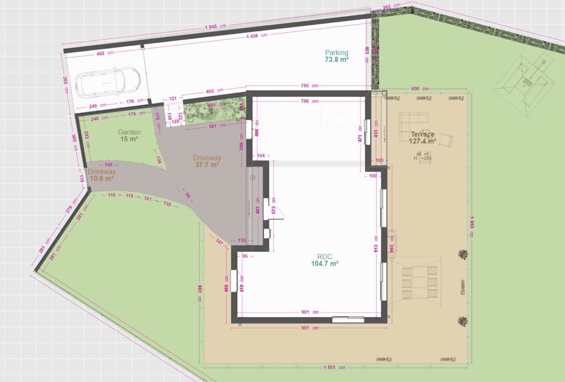 4/19 平面圖+彩色渲染圖