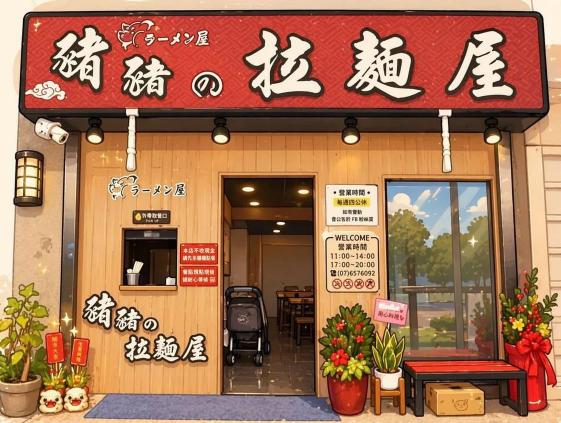 豬豬的拉麵屋（竹北）誠徵店員