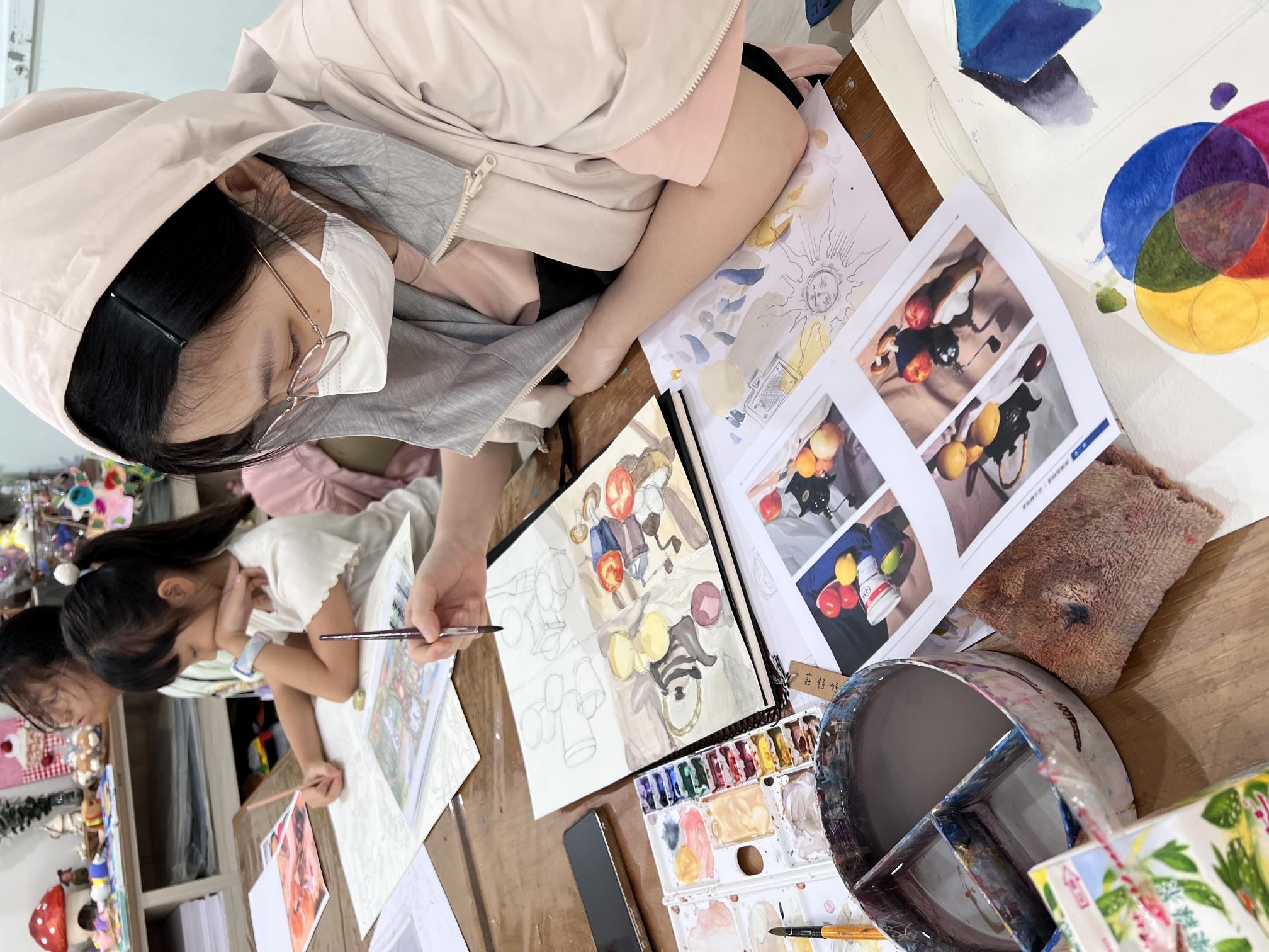 新莊美術教室素描水彩教學