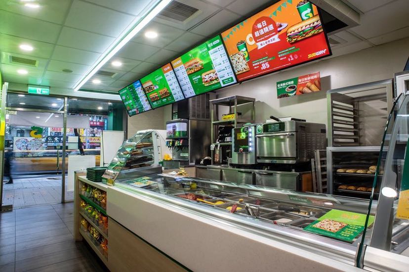 Subway潛艇堡 板橋新埔店晚班人員