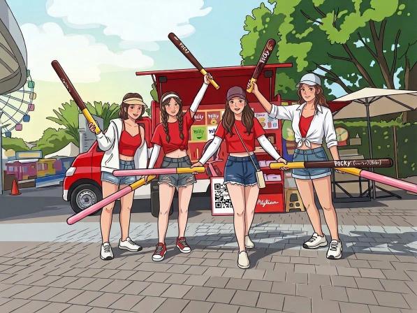 Pocky car活動工讀生